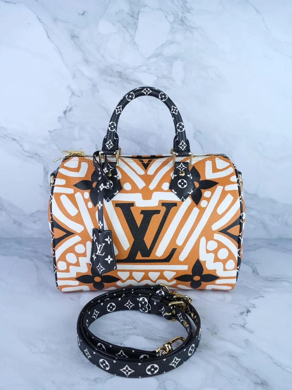 Louis Vuitton Bandouliere Crafty- Linited edition Satchel with dust bag